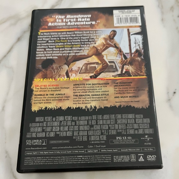 THE RUNDOWN DVD - Picture 4 of 4